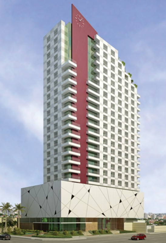 Fachada do Edifício Momentum Office na Avenida Bezerra de Menezes, Fortaleza